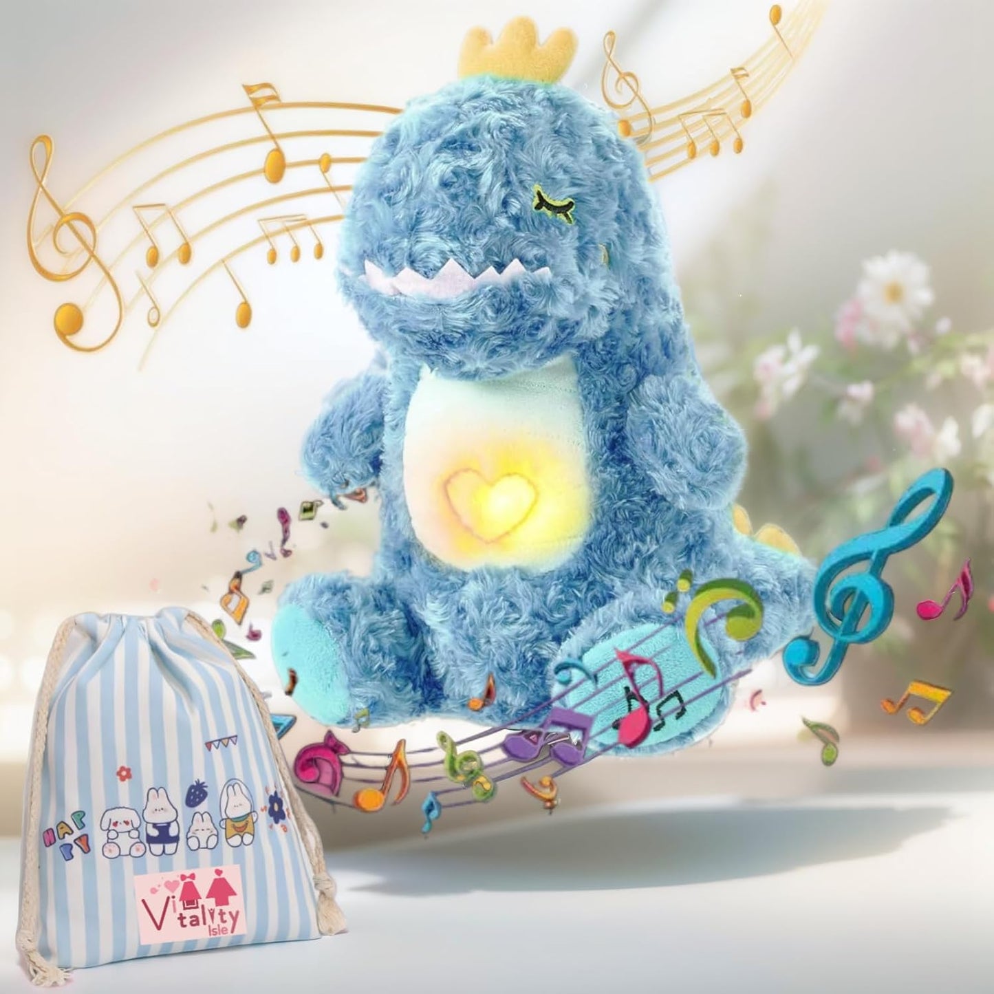 Ceeprints® Breathing Bear Sleepy Dinosaur