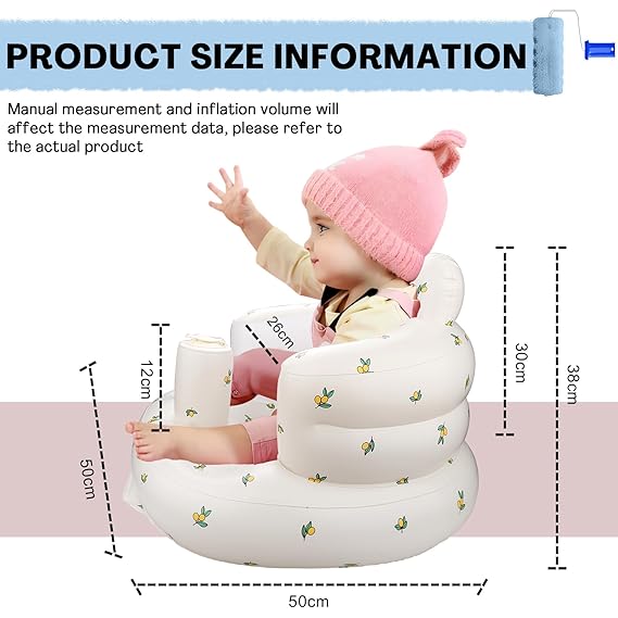 Ceeprints® Inflatable Baby Sofa The Olives