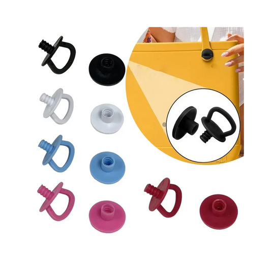 Rubber Bag Screw Caps – DIY Handle & Strap Accessories for Beach Bags