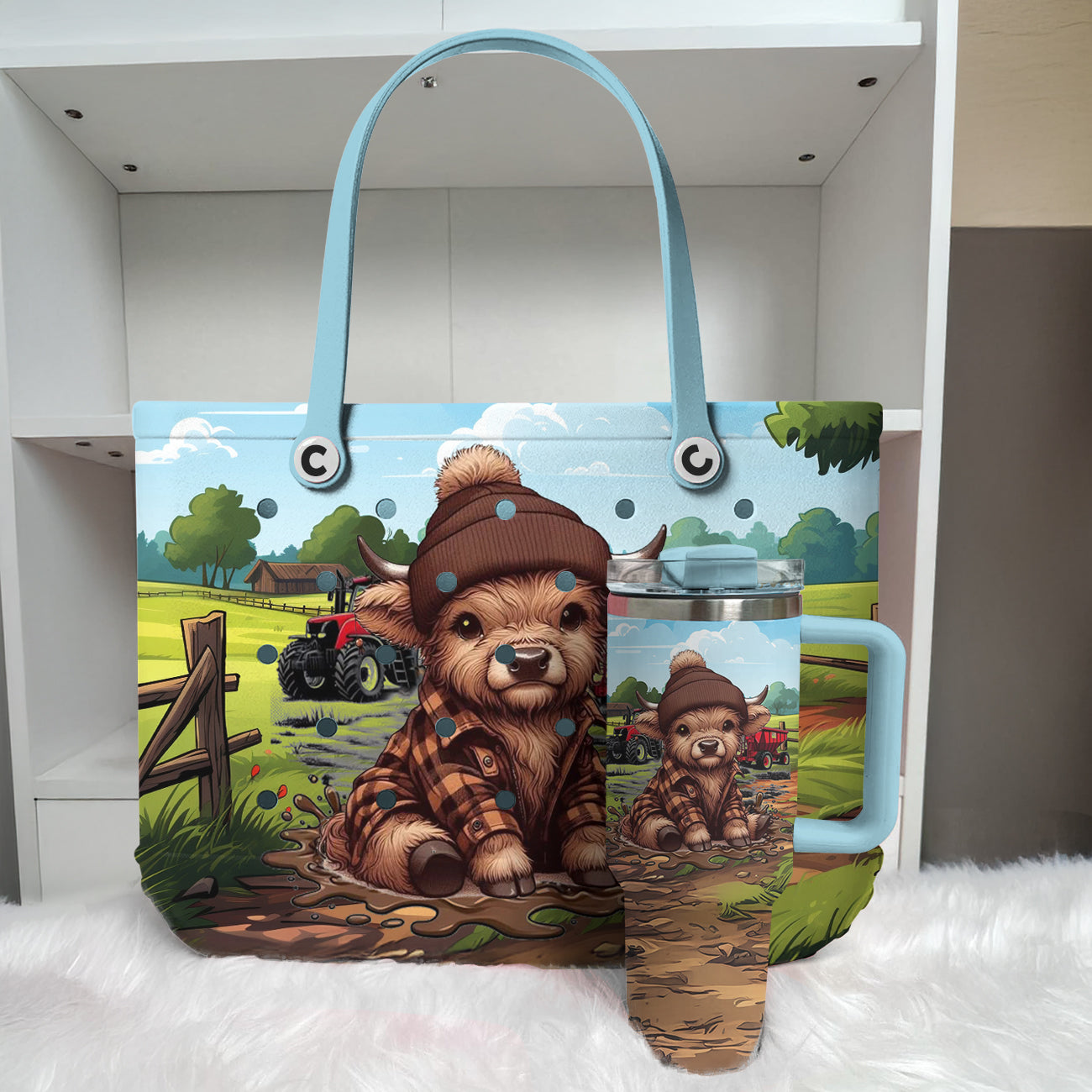 Ceeprints Cee™ Bag Highland Hooves