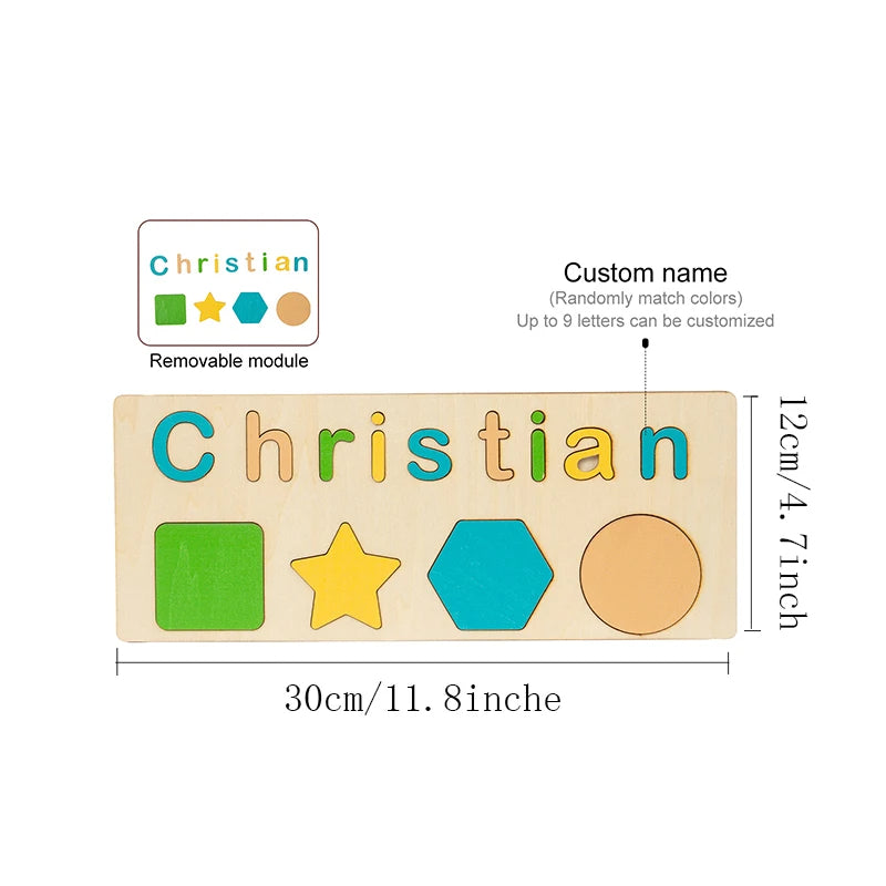Ceeprints® Personalized Baby Name Puzzle