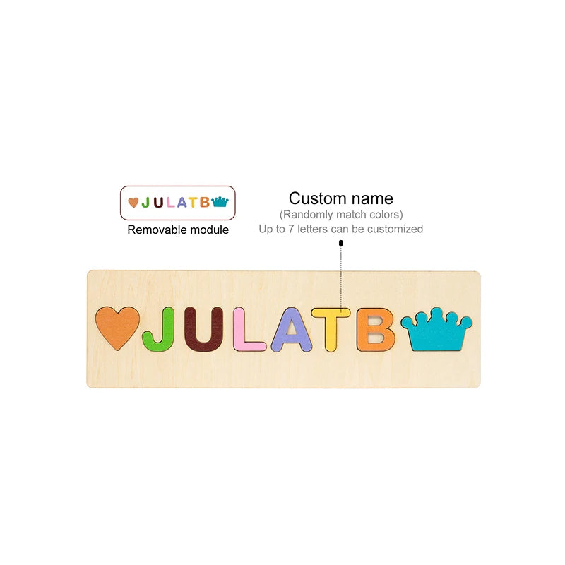 Ceeprints® Personalized Baby Name Puzzle