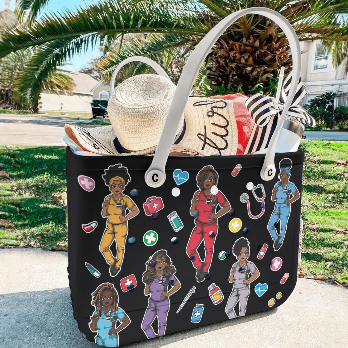 Ceeprints Cee™ Bag African Nurse