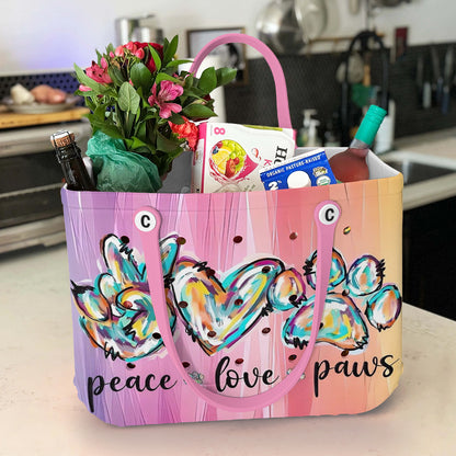 Ceeprints Cee™ Bag Peace Love Paws