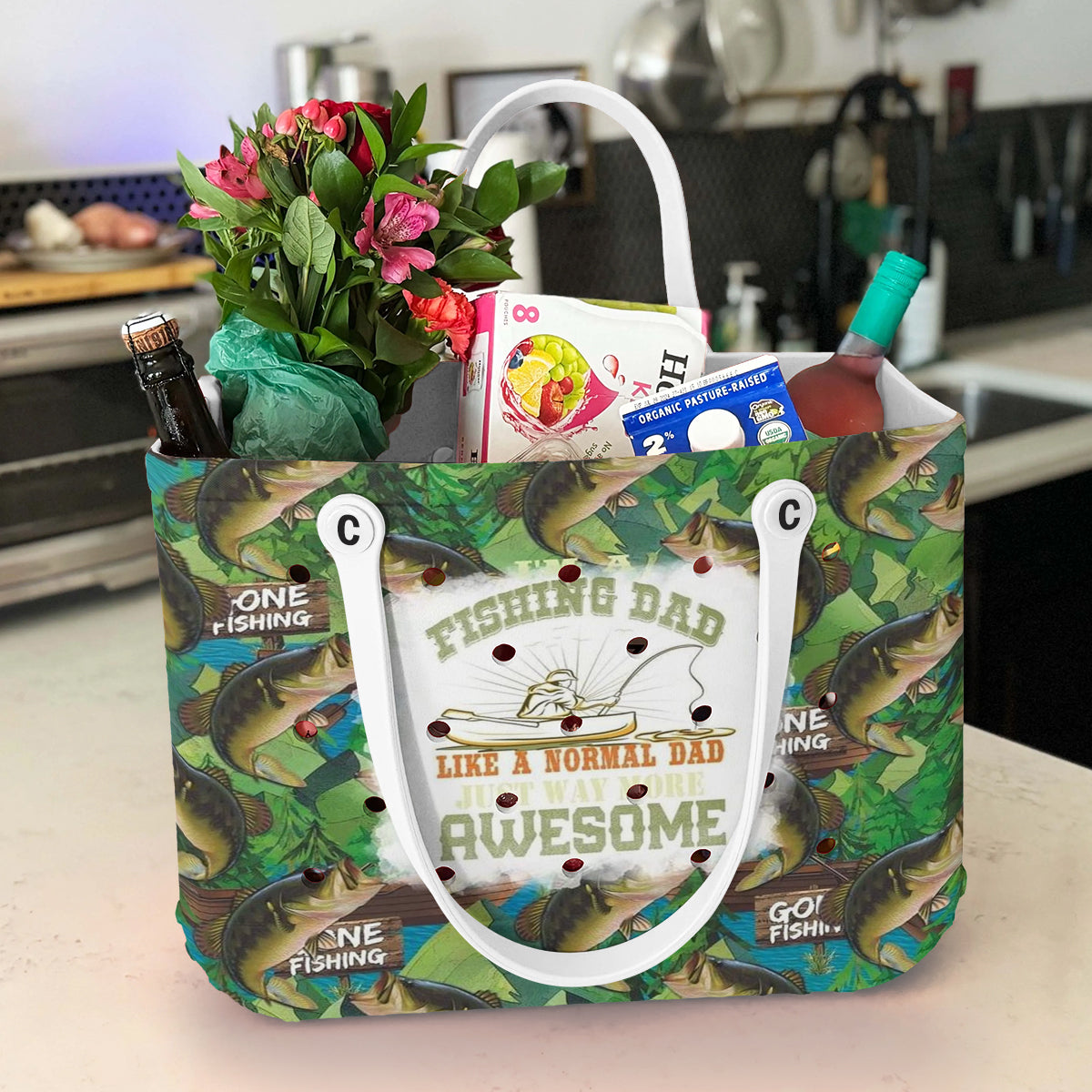 Ceeprints Cee™ Bag Fishing Dad