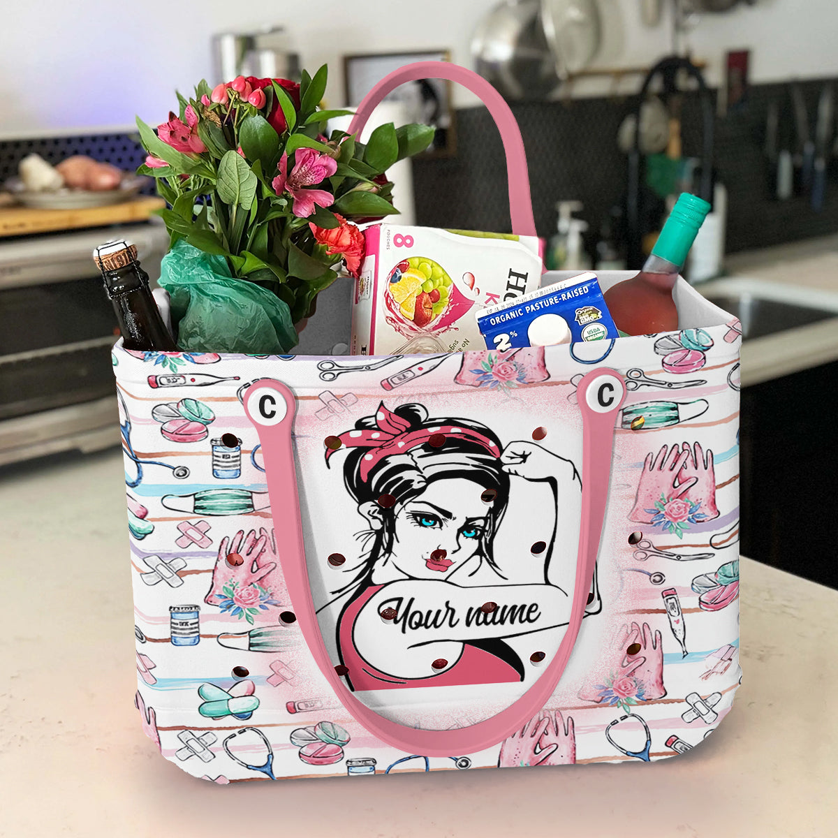 Ceeprints Cee™ Bag Stethoscope Chic - Custom Name