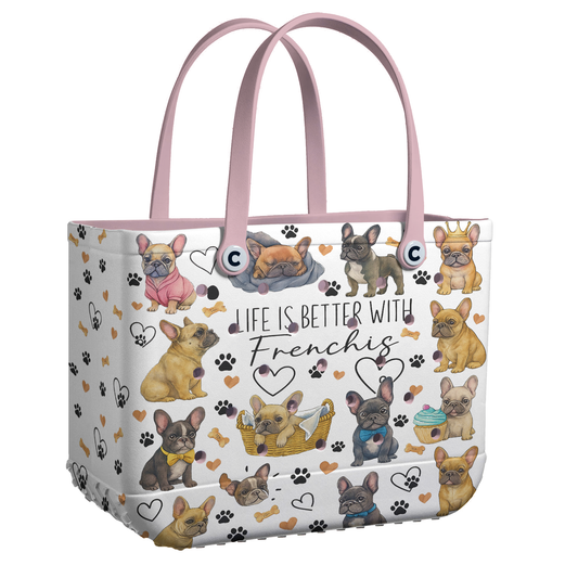 Ceeprints Cee™ Bag Life is Better with Frenchis