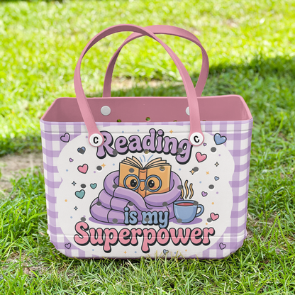 Ceeprints Cee™ Bag Reading is my Superpower