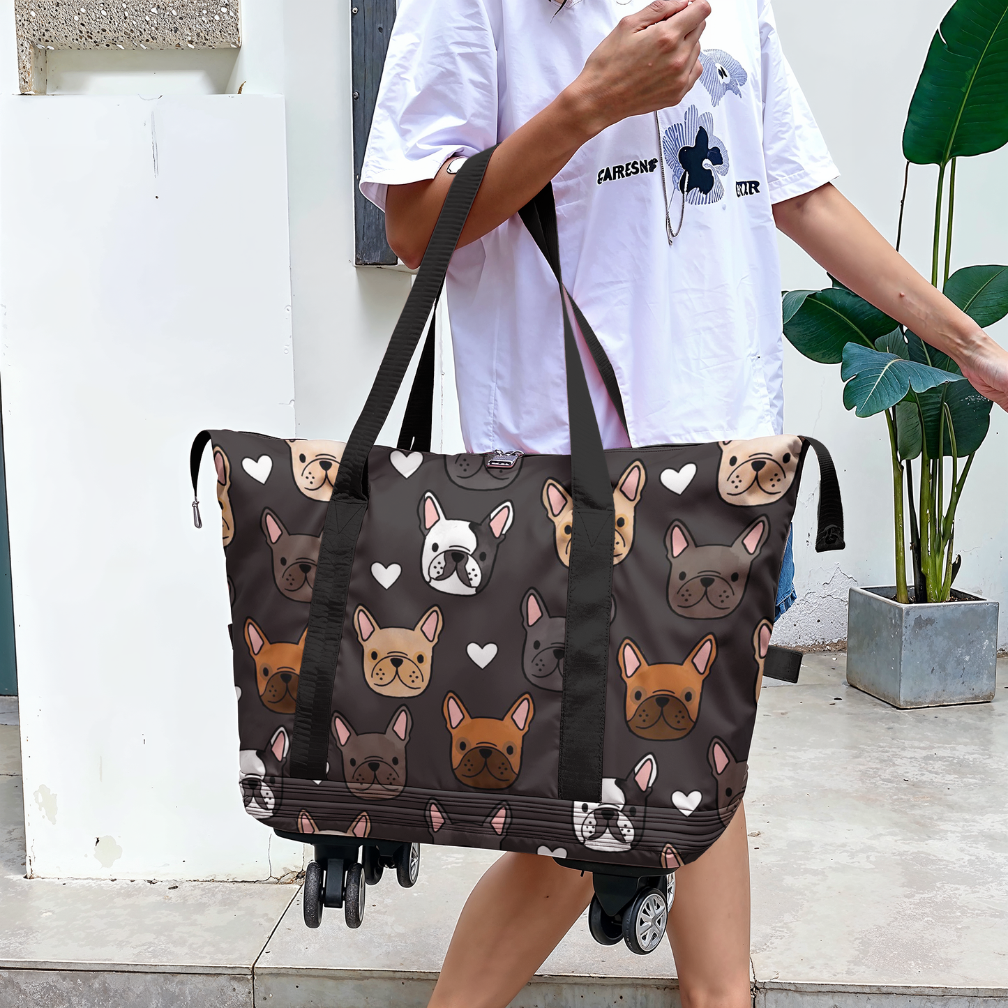 Cee™ Rolling Duffle Bag Bulldog Around
