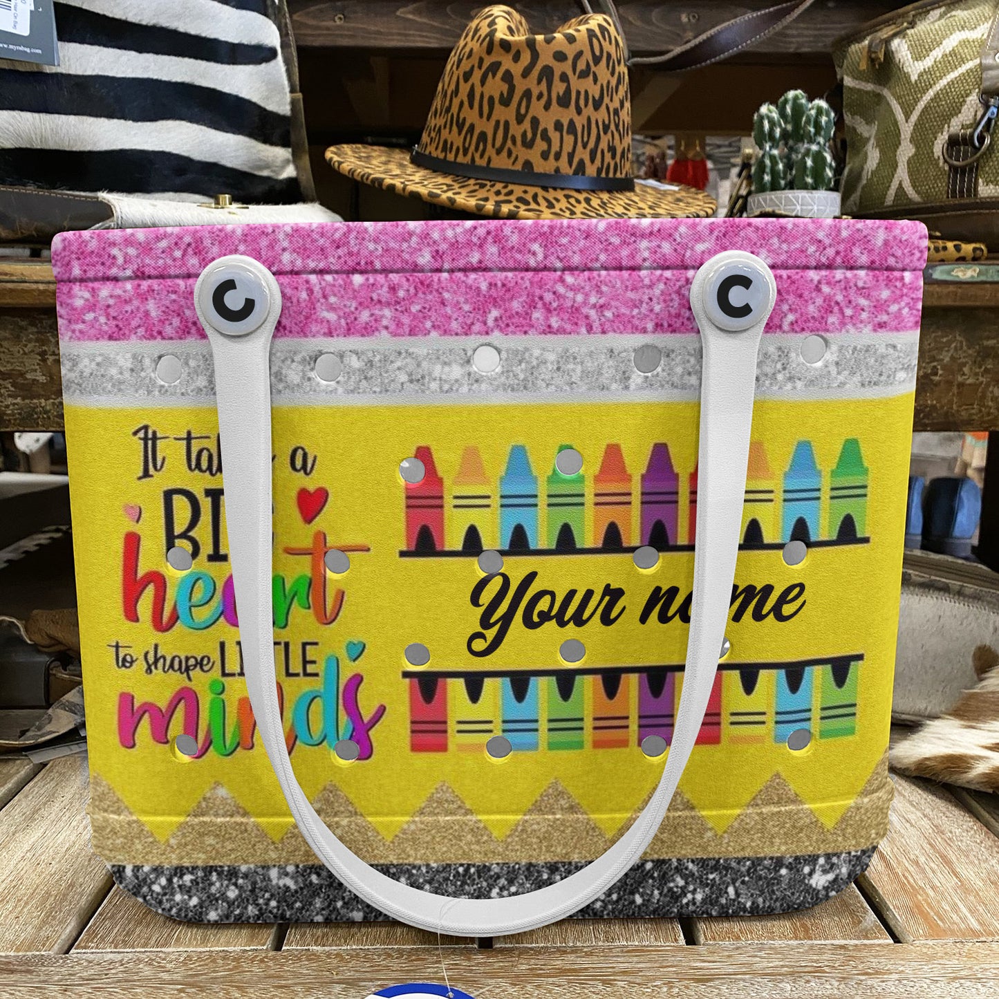 Ceeprints Cee™ Bag Big Heart Teacher