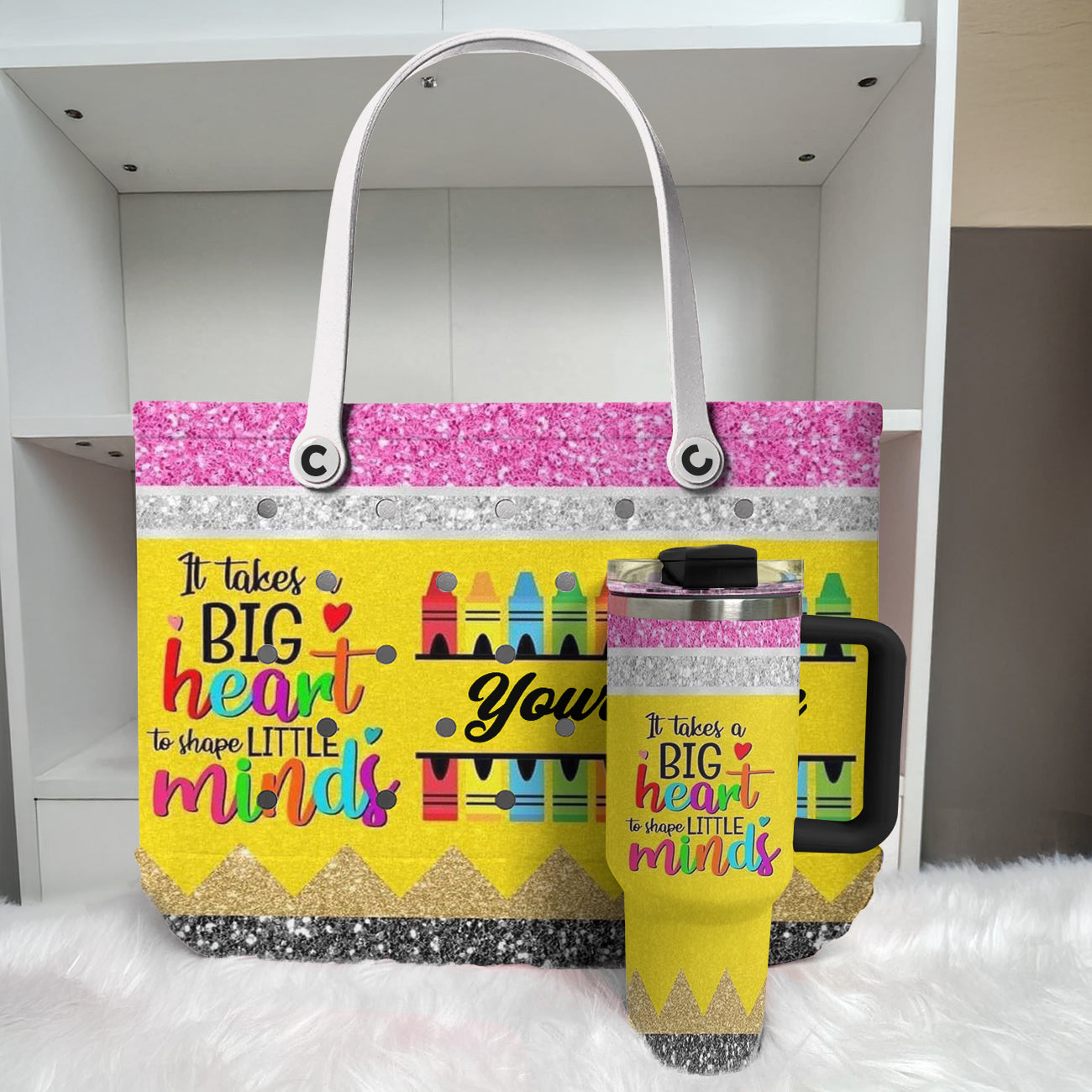 Ceeprints Cee™ Bag Big Heart Teacher