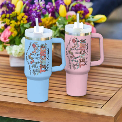 Ceeprints Personalized Tumbler Blooming Educator