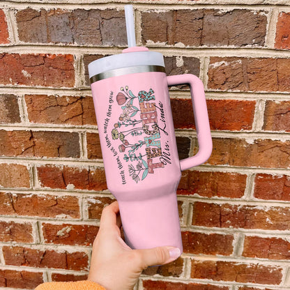 Ceeprints Personalized Tumbler Blooming Educator