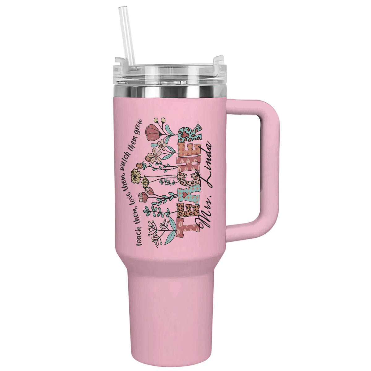 Ceeprints Personalized Tumbler Blooming Educator