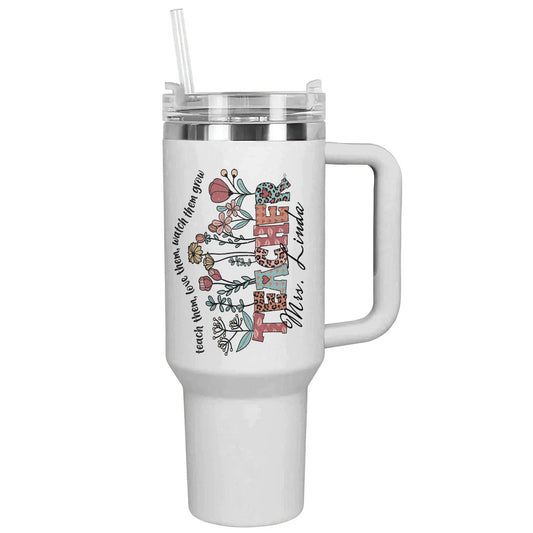 Ceeprints Personalized Tumbler Blooming Educator