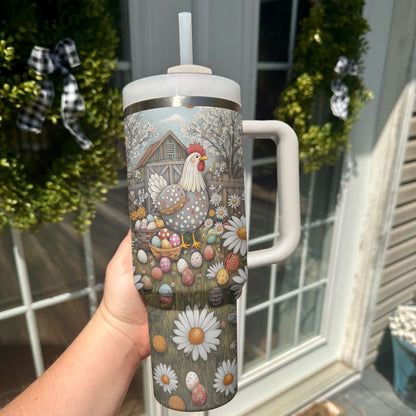 Ceeprints Tumbler Blossom Hen