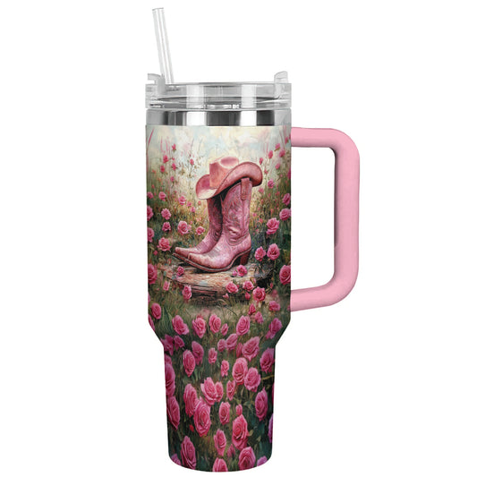 Ceeprints Tumbler Blossom and Boots