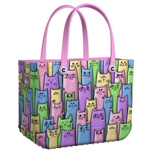 Ceeprints Cee™ Bag Cat Color Party