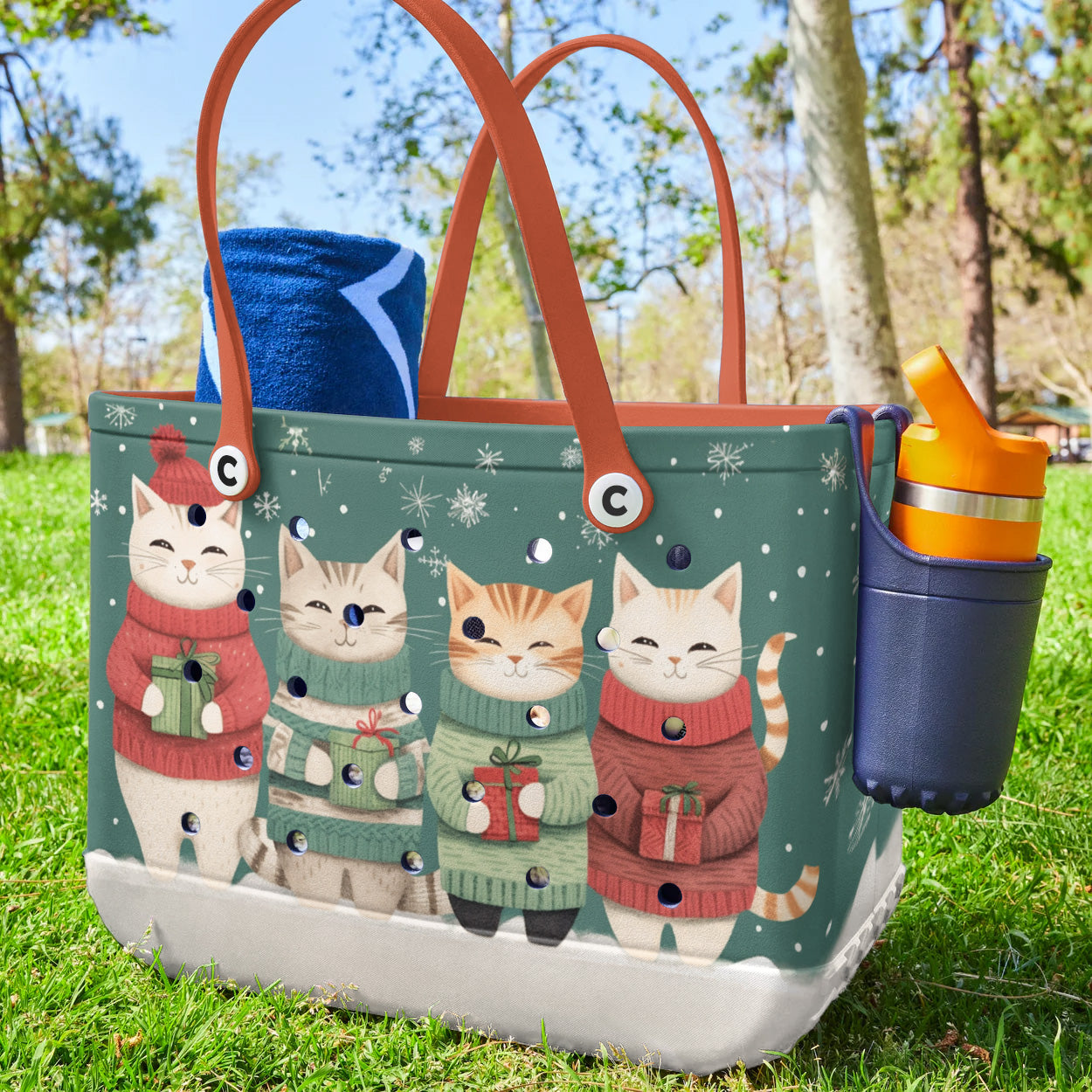 Ceeprints Cee™ Bag Cats & Christmas Cheer