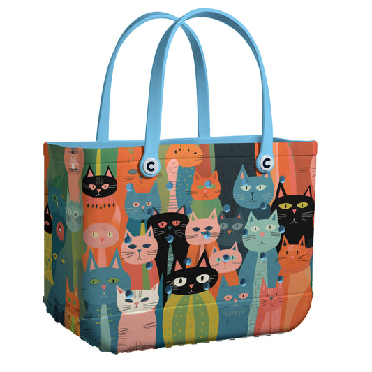 Ceeprints Cee™ Bag Cats of Many Colors