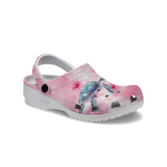 Cee™ Clogs Pink Petal Turtle