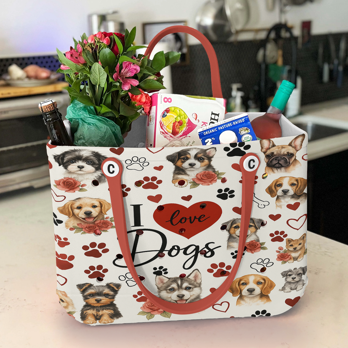Ceeprints Cee™ Bag Pupcorn & Love