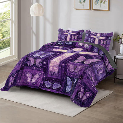 Ceeprints All Season Quilt 3-Piece Set Heavenly Grace