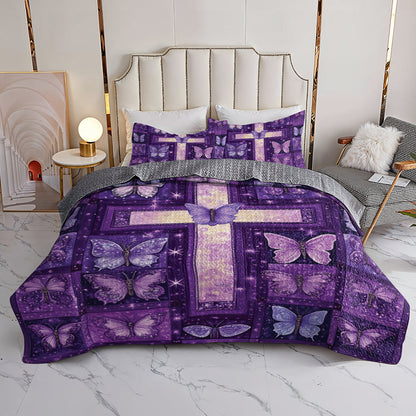 Ceeprints All Season Quilt 3-Piece Set Heavenly Grace