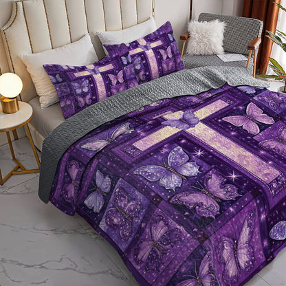 Ceeprints All Season Quilt 3-Piece Set Heavenly Grace