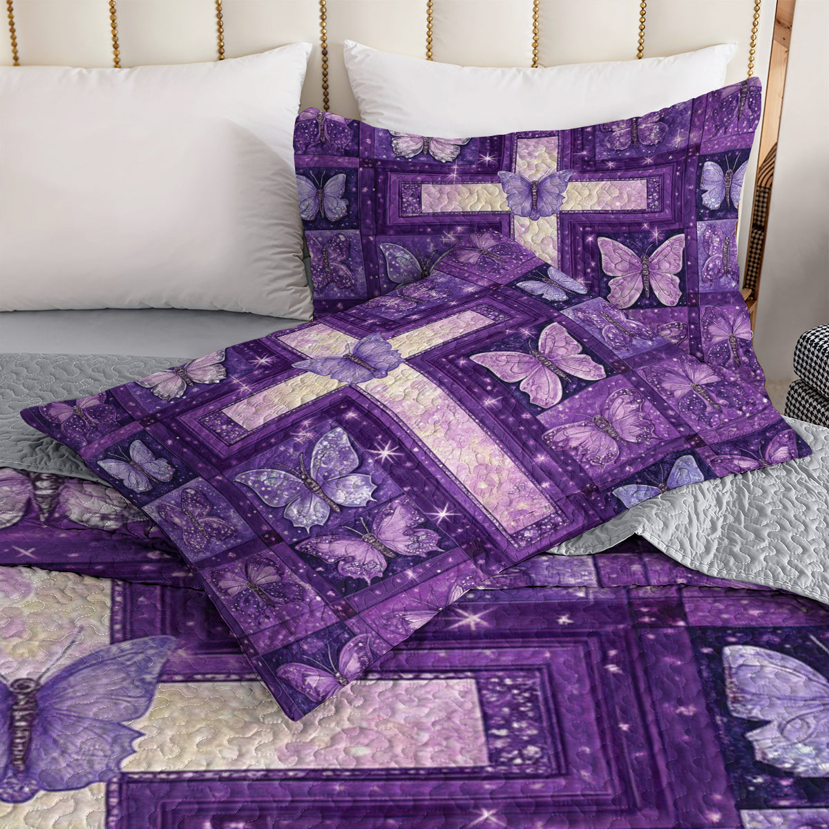 Ceeprints All Season Quilt 3-Piece Set Heavenly Grace