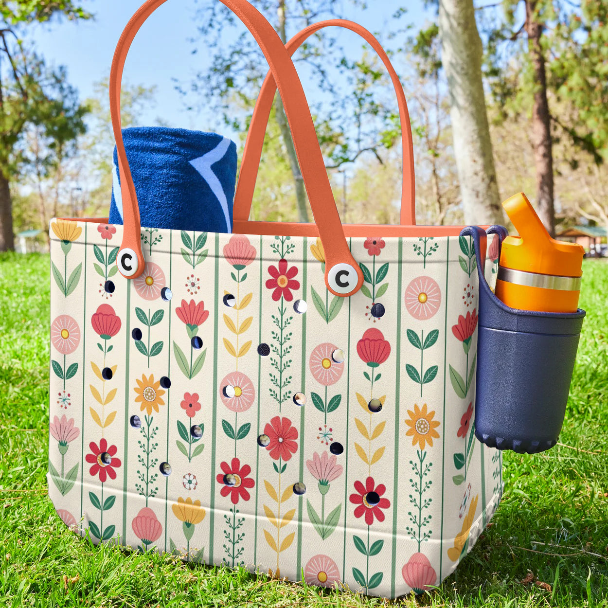 Ceeprints Cee™ Bag Colorful Stem Blooms