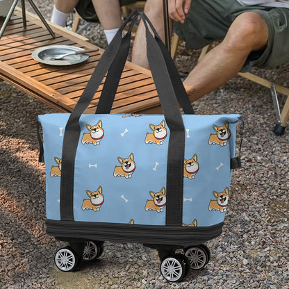 Cee™ Rolling Duffle Bag Corgi Corral