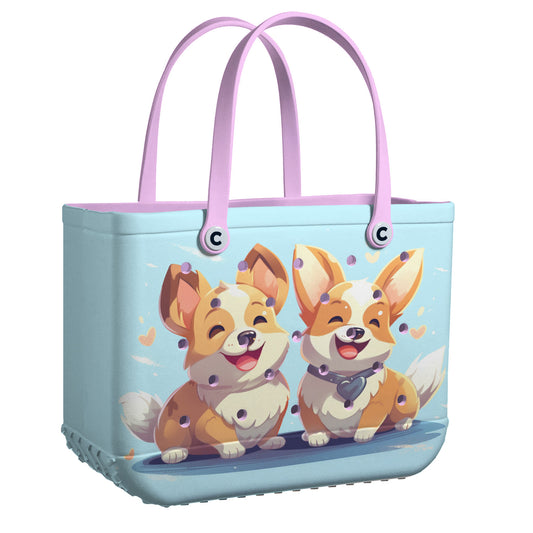 Ceeprints Cee™ Bag Corgis in Love