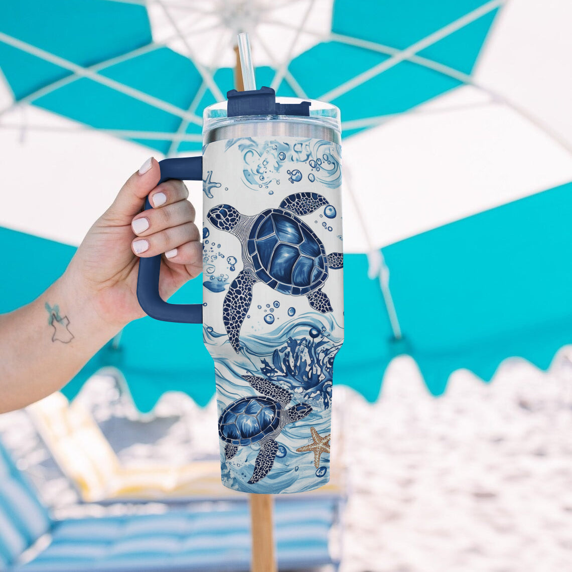 Ceeprints Tumbler Ocean Drift
