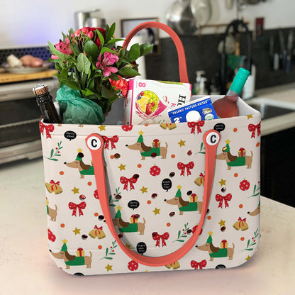 Ceeprints Cee™ Bag Dachshund Christmas