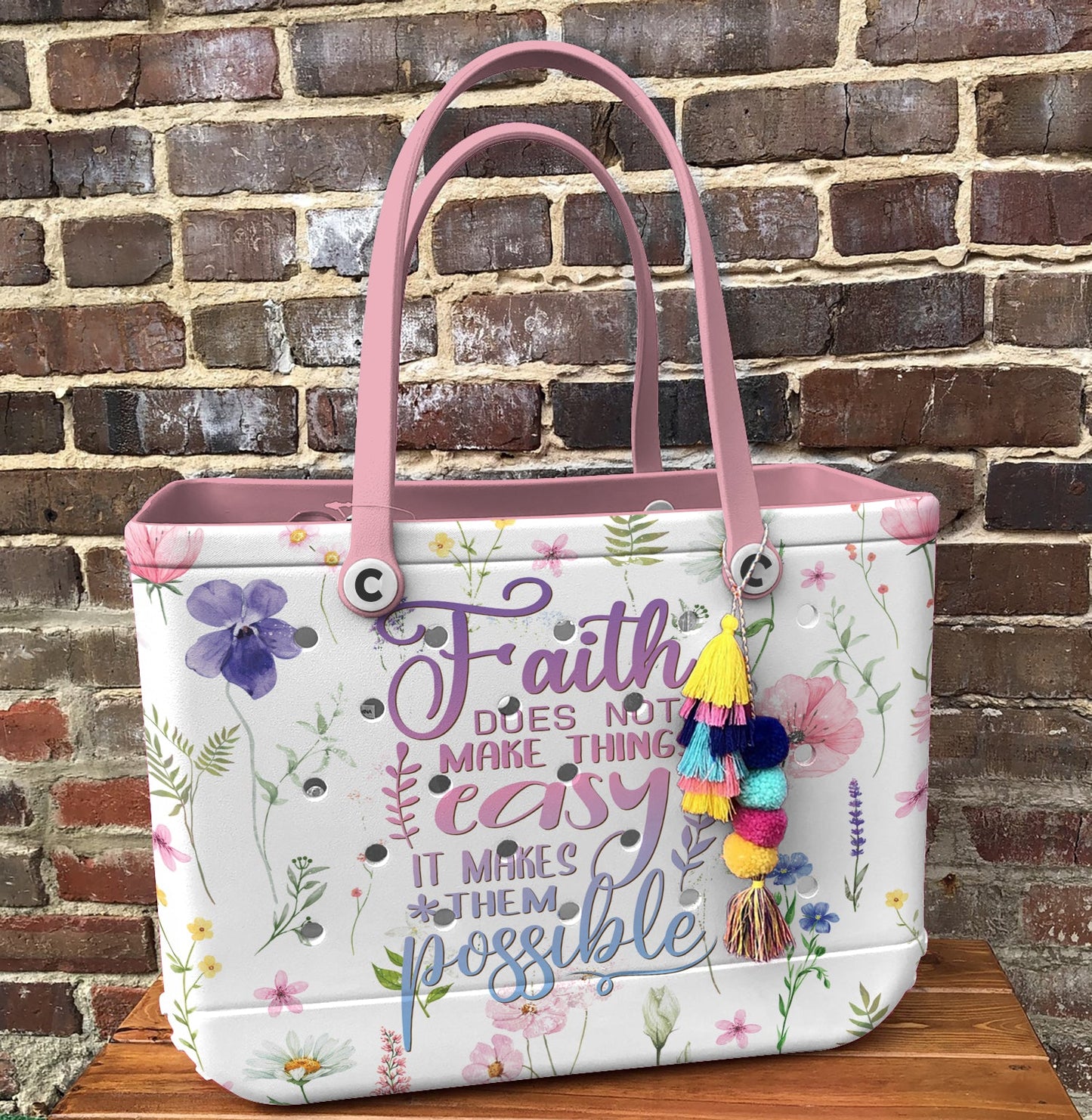 Ceeprints Cee™ Bag Faith & Flowers