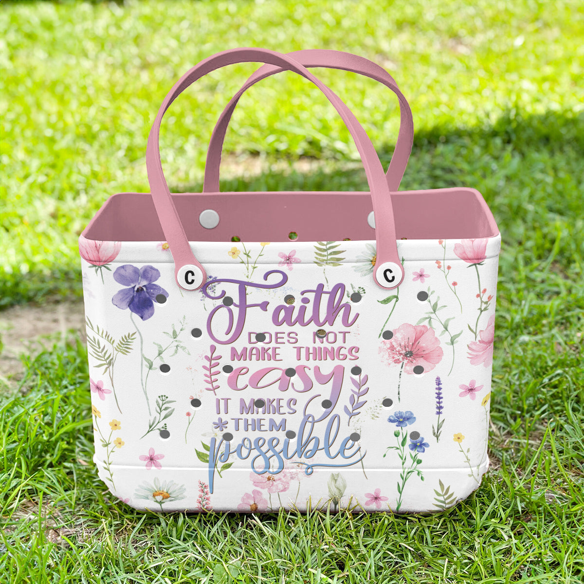 Ceeprints Cee™ Bag Faith & Flowers