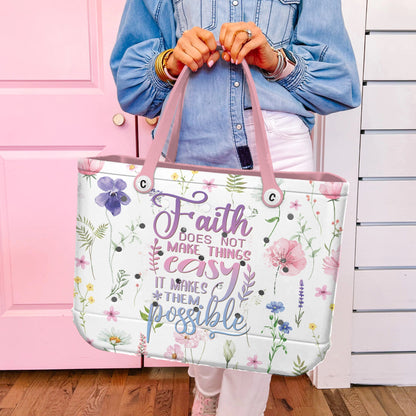 Ceeprints Cee™ Bag Faith & Flowers