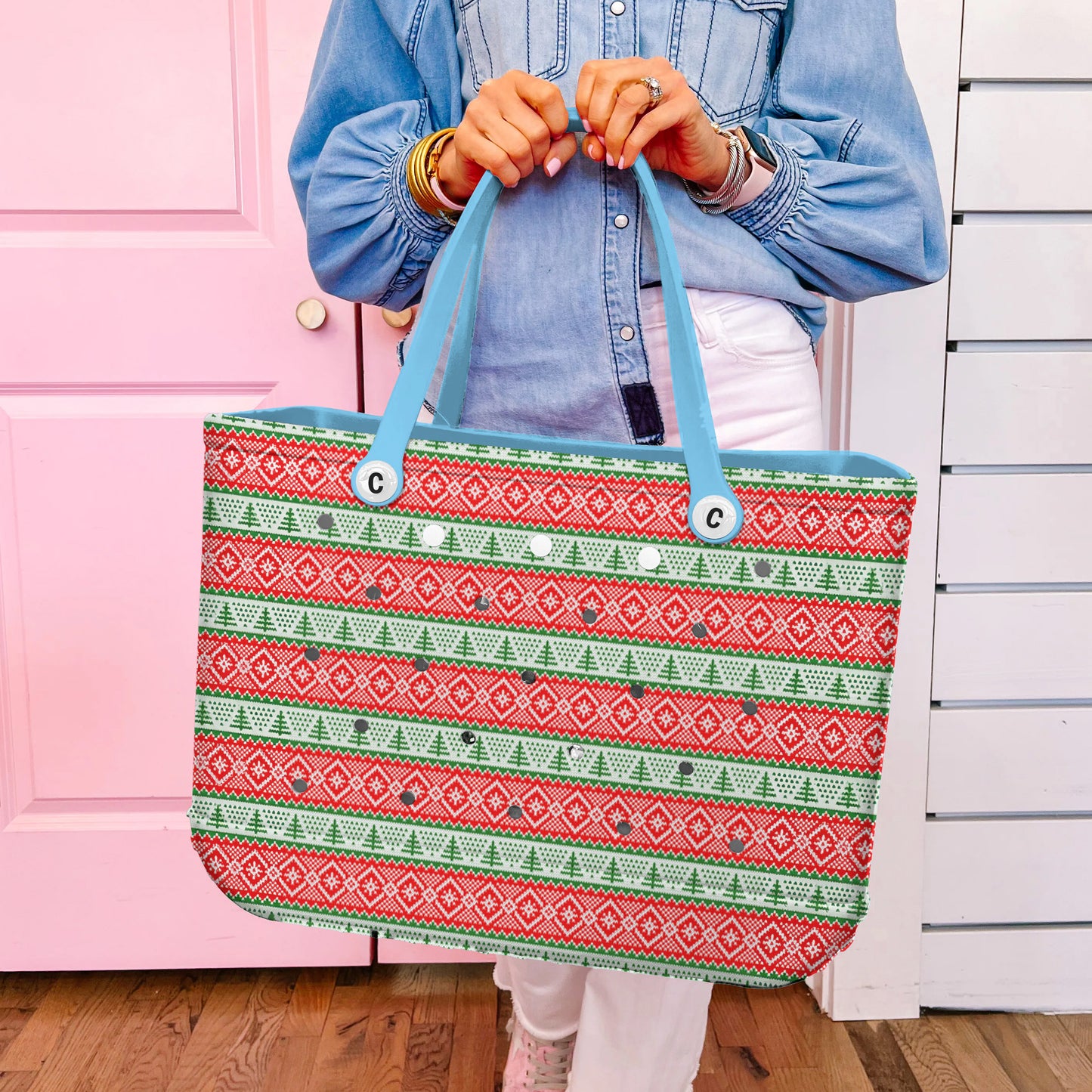Ceeprints Cee™ Bag Festive Holiday Tote