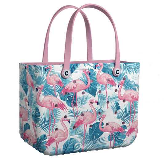 Ceeprints Cee™ Bag Pink Plume Palm