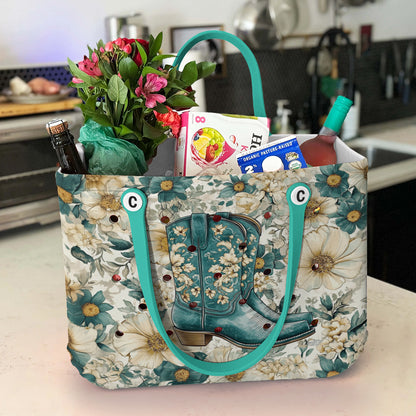 Ceeprints Cee™ Bag Floral Boots