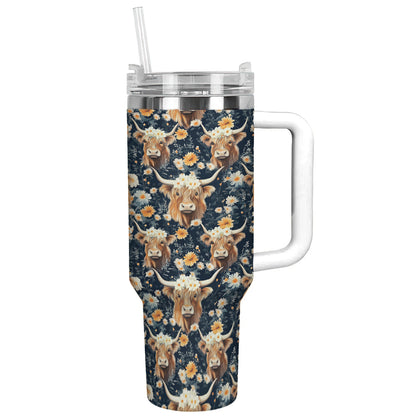 Ceeprints Tumbler Floral Highland