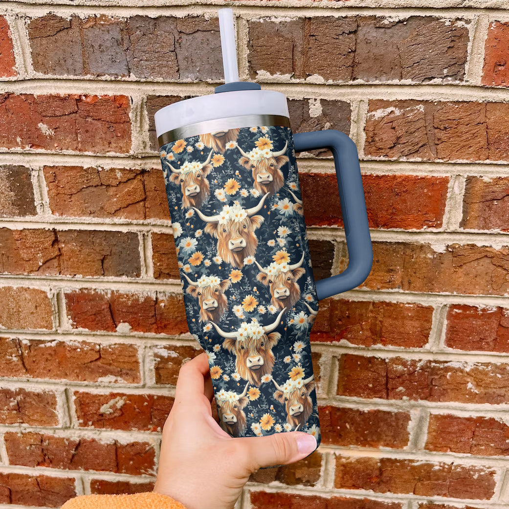 Ceeprints Tumbler Floral Highland