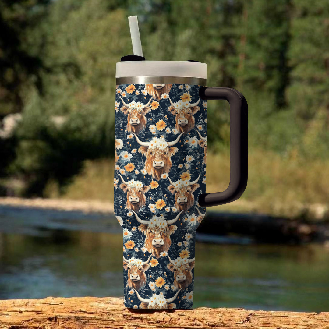 Ceeprints Tumbler Floral Highland