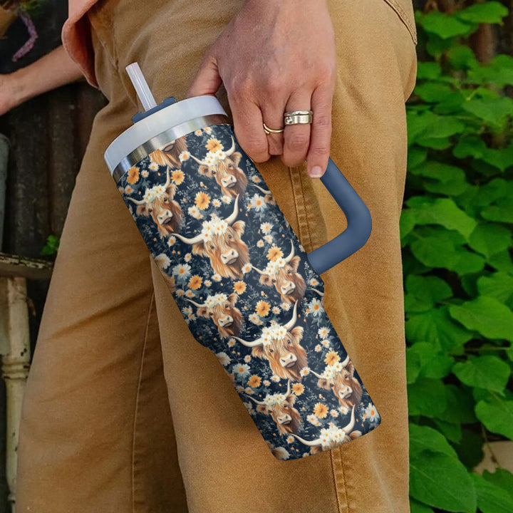Ceeprints Tumbler Floral Highland