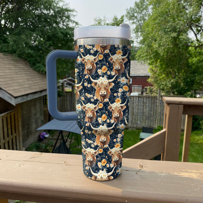 Ceeprints Tumbler Floral Highland