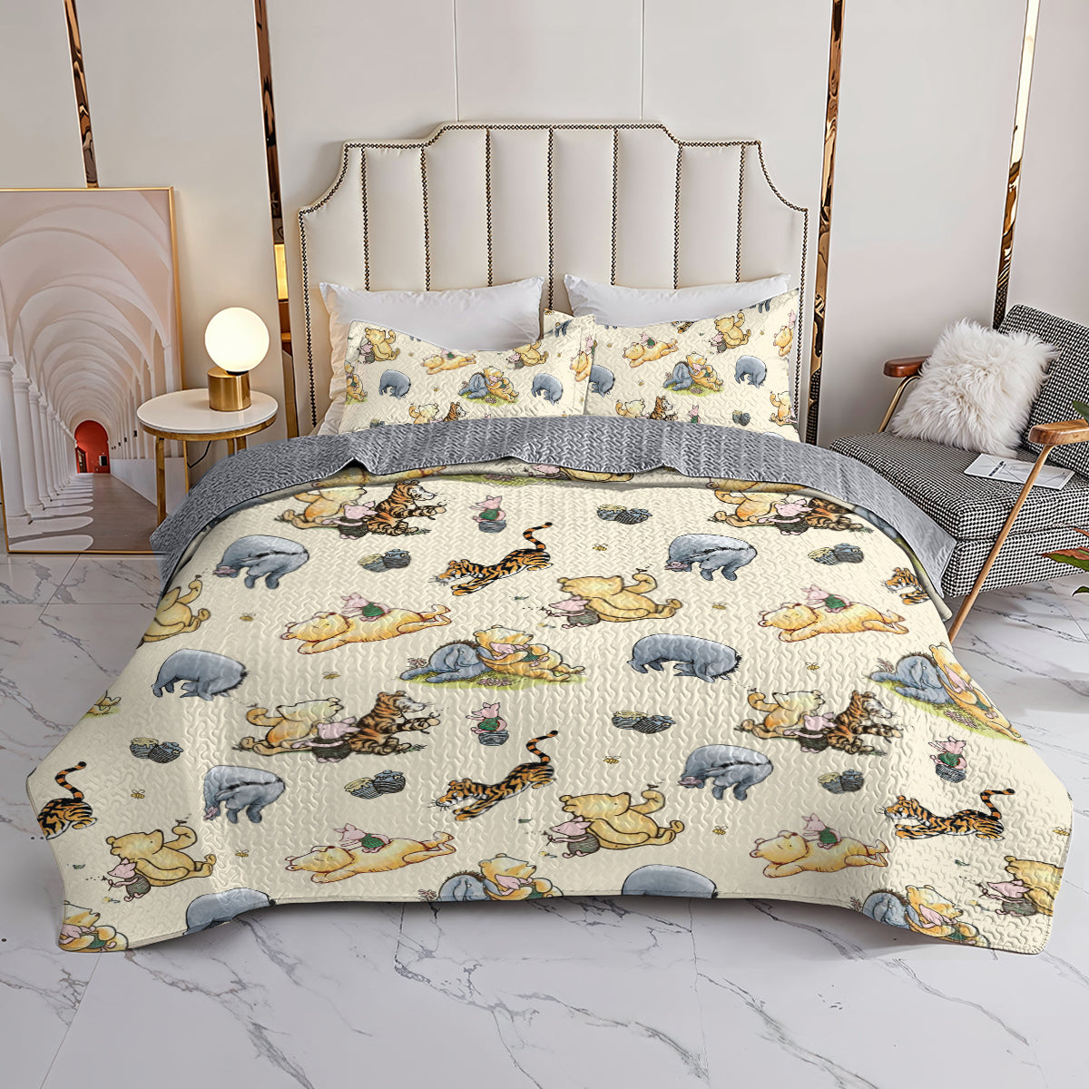 Ceeprints All Season Quilt 3-Piece Set Friendly