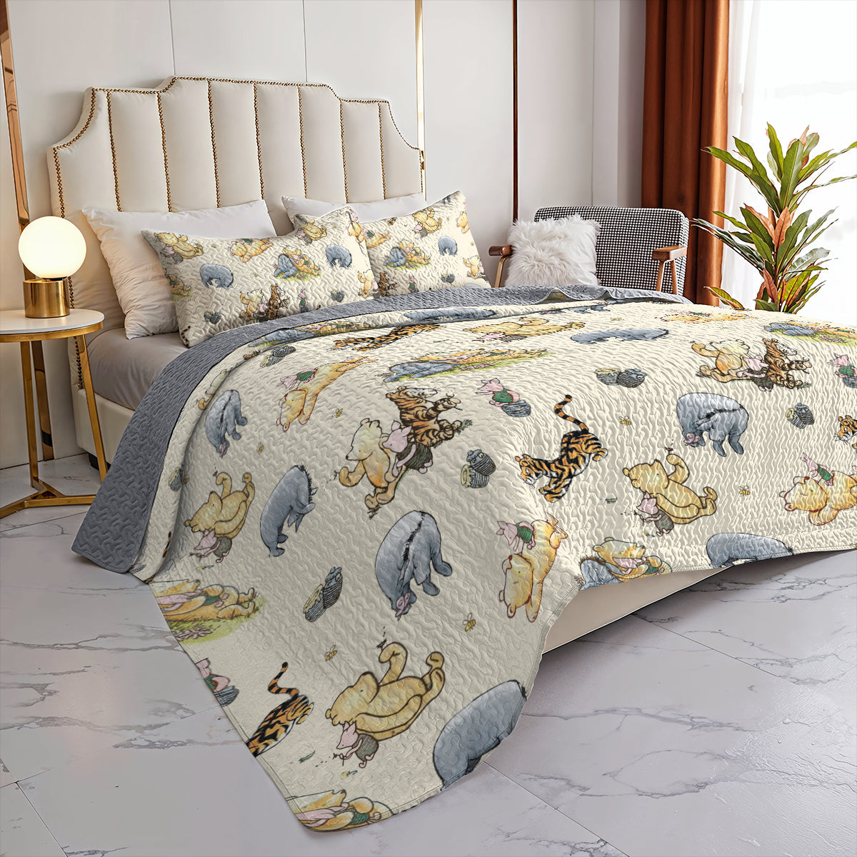 Ceeprints All Season Quilt 3-Piece Set Friendly