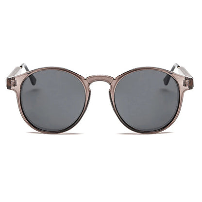 Retro Round Sunglasses – Vintage Transparent Design