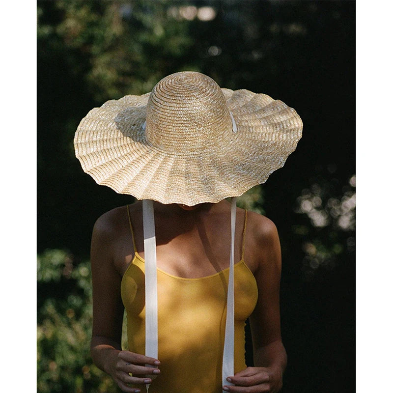 Ceeprints Raffia Wide Brim Hat